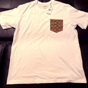 Coach Essential T-Shirt, Large, White